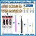 GLARKS B7000 Jewelry Adhesive Glue with Rhinestone Gems Kit 2600Pcs Yellow Rhinestones with Gems Adhesive Flat Back Gems Crystal Rhinestones with 6Pcs Dotting Tools for Craft Nail Art Gold - Buy Online on SooperMarket.com