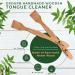 Neem Wood Tongue Cleaner | Organic Handmade Tongue Scraper Stick for Oral Care | Pack of 2 - Buy Online on SooperMarket.com
