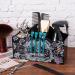 Buy No LIFE Barber Scissors Holder Box - Black 3-Grille Organizer for Hairdressing Salons | Desktop Container with Sponge & Clips | Essential Barber Accessories - Buy Online on SooperMarket.com