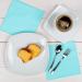 HEKU 100 Light Blue 3-Layer Napkins - 33x33cm Highly Absorbent Stylish & Uniform Quality for Events | Practical 5-Pack - Buy Online on SooperMarket.com