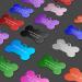 Buy Durable Aluminum Dog Tags & Trailers - 30 Pet ID Tags + 10 Chains for Dogs & Cats - Waterproof & DIY Friendly - Buy Online on SooperMarket.com