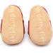Dotty Fish Soft Leather Baby Shoes | Non Slip Animal Designs for Boys & Girls | 0-6 Months to 4-5 Years | Red Monkey - Buy Online on SooperMarket.com