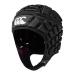 Canterbury CCC Rugby Raze Headguard, Scrum Cap, Full Coverage, Soft-Edged Chin Strap, Designed Holes Aid Ventilation, Foam Padding Black Large