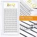 5D-0.07C-15mm Short Stem Premade Fan Eyelash Extensions - B&Q LASH 5D-C-0.07 15mm Russian Volume Lashes - Buy Online on SooperMarket.com