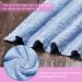 Microfiber Facial Wash Cloth Set - 12 Reusable Makeup Remover Cloths | Soft Cleansing Towel for Face | 10x10 Inch | Various Colors Available - Buy Online on SooperMarket.com