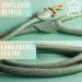 Premium 1.7m Dog Leash for Large Dogs - Durable Braided Training Rope | Sage Green - Buy Online on SooperMarket.com