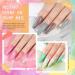 PEACECOLOR Gel Nail Kit with Electric Nail File | 10 Colors Gel Polish Set | 36W UV/LED Lamp | Starter Kit with Professional Manicure Tools & Halloween Decorations - Buy Online on SooperMarket.com