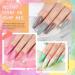 PECECOLOR GELNEAGE SET - 10 Colors UV Nail Polish with 36W UV Lamp | Complete Gel Nail Starter Set for Beginners - Base & Top Coat Included - Buy Online on SooperMarket.com