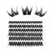 Lankiz single eyelashes 0.07 d curl 10-16mm wrong eyelash extensions for eyelash extensions 48 PCs cluster lashes diy artificial eyelashes individually fake lashes at home alche d-mix Alche 48PCs