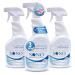 SONO Disinfecting Spray and Stain Remover - Hydrogen Peroxide Solution | Multi-Surface Cleaner for Kitchen and Bathroom | Spring Season Travel Essential | 3 Pack of 32 fl oz Bottle