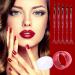 Clear Silicone Jelly Stamper Nail Dotting Pen Transparent Nail Stamper Scraper for French Tip Nails Art Design Manicure Tools (Set C) - Buy Online on SooperMarket.com