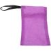 minkissy Bath Bag Soap Shampoo Nylon Purple Gloves Cleansing