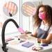 Flexible Practice Hand for Acrylic Nails + 300PCS Nail Tips & Tools - Nail Technician Training Kit - Buy Online on SooperMarket.com
