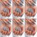 Saviland Chrome Nail Powder Set - 12 Gold Metallic Colors for Mirror and Bubble Effect Nail Art Manicure - Buy Online on SooperMarket.com