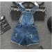KidsCool Space Girls' Big Ripped Denim Shortalls 6-7 Years Blue-2034 - Buy Online on SooperMarket.com