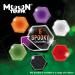 Halloween Nail Polish by Moon Terror | 10ml | Midnight Black | SFX Make up Special effects Make up Nail Varnish - Buy Online on SooperMarket.com