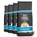 Der-Franz Melange coffee whole bean 4 x 1000 g Melange 1 kg (pack of 4)