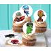 Pre-Cut Superheroes 1A Edible Stand up Wafer Paper Cupcake Toppers Cake Decorations Birthday Party Superhero Mix (12) - Buy Online on SooperMarket.com