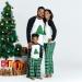 IFFEI Christmas Matching Family Pajamas Set - Xmas Letter Print Tops and Plaid Pants Sleepwear for Women Men Kids Baby Pet - Green/Tree - Buy Online on SooperMarket.com