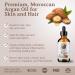 Bella Terra Argan Oil 2oz - Best Hair Oil for Frizzy Hair & Radiant Skin Packed with Vitamin E & Omega Fats - Nature's Serum (Pack of 1 - Buy Online on SooperMarket.com