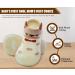 Dookeh Baby Shoes | Non Slip Soft Sole Sneakers for Boys & Girls | 6-9 Months | Brown - Buy Online on SooperMarket.com