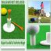 FINGER TEN Golf Rubber Tee Driving Range 5 Pack - Indoor/Outdoor Practice Mat Tee Adaptor Set - White/Black Tee Holder for Hitting Mats, 1.5 Size - Buy Online on SooperMarket.com