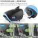 Buy FEDOUR 300LPH Ultra Quiet Aquarium Air Pump - 2 Outlets 3W Adjustable Shark-Shaped For Up to 350L Aquariums - International Shipping Available - Buy Online on SooperMarket.com