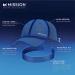 MISSION Cooling Performance Hat - Unisex Baseball Cap | Instant-Cooling Fabric | Adjustable Fit | White - Buy Online on SooperMarket.com