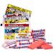 Bazooka Bubble Gum 225 Count Individually Wrapped Pink Chewing Gum in Original Flavor - Bulk Bubble Gum Tub - Fun Old Fashioned Candy for Halloween Parties and Trick or Treaters Original 225 Count (Pack of 1) - Buy Online on SooperMarket.com