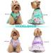 CUSOZWO Small Dog Clothes - 2 Pack Flower Dog Dress for Small Dogs and Cats - Elegant Spring Princess Skirt Outfit (M) - Buy Online on SooperMarket.com