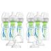 Dr. Brown s Natural Flow Anti-Colic Options+ Wide Baby Bottles 9 oz/270ml with Level 1 Slow Flow Nipple 6 Pack Plus 2 Bonus Level 2 Nipples and 2 Sippy Spouts