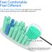 Senyum Replacement Heads for Philips Sonicare E-Series Toothbrush - 4 Pack - Buy Online on SooperMarket.com