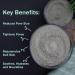 French Green Clay 16 oz | 100% Natural Montmorillonite Powder | Detoxifies Skin | Ideal for Masks & Soap Making - Buy Online on SooperMarket.com