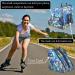 Large Capacity Roller Skate and Ice Skate Bag for Women, Men & Kids - Shoulder Strap, Top Handle, Side Pocket - Roller Skate Accessories for Inline and Quad Skates - Buy Online on SooperMarket.com