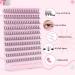 Parriparri 20D-0.07C 200Pcs Cluster False Eyelashes Extension | DIY At Home C Curl Russian Lashes | Individual 8-16MM Mix - Buy Online on SooperMarket.com