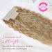 REECHO 5PCS Brown Clip in Hair Extensions - 24 Inch Thick Long Loose Waves - HE002 - Dark Blonde with Highlights - Buy Online on SooperMarket.com