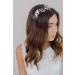 SWEETV Gold Crystal Wedding Headband - Handmade Bridal Hair Vine & Accessories - Buy Online on SooperMarket.com