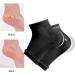 Aokbean Heel Socks - 2 Pairs Moisturizing Gel Socks for Dry Cracked Skin | Open Tip Silicone Foot Care for Men & Women (Black + Gray) - Buy Online on SooperMarket.com