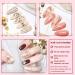 YUNAI French Tip Nail Stamp Kit | Soft Silicone Jelly Clear Stamper Set for DIY Manicure | Professional Nail Seal Stamp Tools - Buy Online on SooperMarket.com