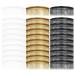 30 Pack Clear Black Brown Small Plastic Side Hair Comb With 24 Teeth French Twist Slide Hair Clips Hairpins Hair Holder for Women Bridal Wedding Veil Decorative Headpiece Updo Bun Accessories