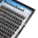 Large Tray,10-20mm to Choose DIY Eye Lashes Extensions 120 Cluster Wide Stem Eyelashes Soft and Lightweight Individual False Eyelashes Dramatic Look (16mm)