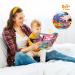 Fnsel Baby Book - 2-Piece 3D Fabric Toy Set for 0-12 Months | Crackling Feeling Book & Quiet Book Gift for Girls - Buy Online on SooperMarket.com