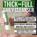 Mens Shampoo for Thicker Hair - Paraben & Sulfate Free Deep Cleansing Strengthening Shampoo | Scalp Care & Daily Hair Cleanser - Buy Online on SooperMarket.com