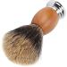 Professional Portable Shaving Brush - Ergonomic & Elegant Composite Wood Bart Care for Men | Perfect for Hairdressing Salons - Buy Online on SooperMarket.com