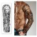 Waterproof Full Arm Temporary Tattoos 8 Sheets + Half Arm Shoulder Tattoo 8 Sheets - Extra Large Lasting Tattoo Stickers for Men and Women | 22.83X7.1 - Buy Online on SooperMarket.com