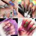 Clear Long Coffin False Nail Tips BOLASEN 500Pcs Full Cover Ballerina False Nails and Glue Fake Nails Artificial Fingernails Tip Clear Acrylic Nail Tips for Nail Salon & Home DIY 10 Sizes 500 Count (Pack of 1) - Buy Online on SooperMarket.com