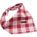 Lionet Paws Bandana for Dogs | Triangular Headscarf & Towel | Red Checked Design | Fits Small to Large Dogs - 1 Pack - Buy Online on SooperMarket.com