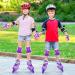 PETUOL Kids Adjustable Roller Skates | Full Light Up Wheels | Girls & Ladies Small Size (11J-1) - Buy Online on SooperMarket.com