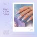 Beetles Gel Nail Polish Set - 6 Glitter Colors - Sky Blue Purple Lavender | Soak Off UV LED Gel Kit for DIY Nail Manicure - Buy Online on SooperMarket.com