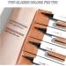 Eyebrow Pencil Kaluofan 2PCS Magic Eyebrow Pencil Eyebrow Pencil with 4 Fork Tip Waterproof Eyebrow Pencil Long-lasting Waterproof Creat Natural and Unique Makeup Look(Light Brown Dark Brown) - Buy Online on SooperMarket.com